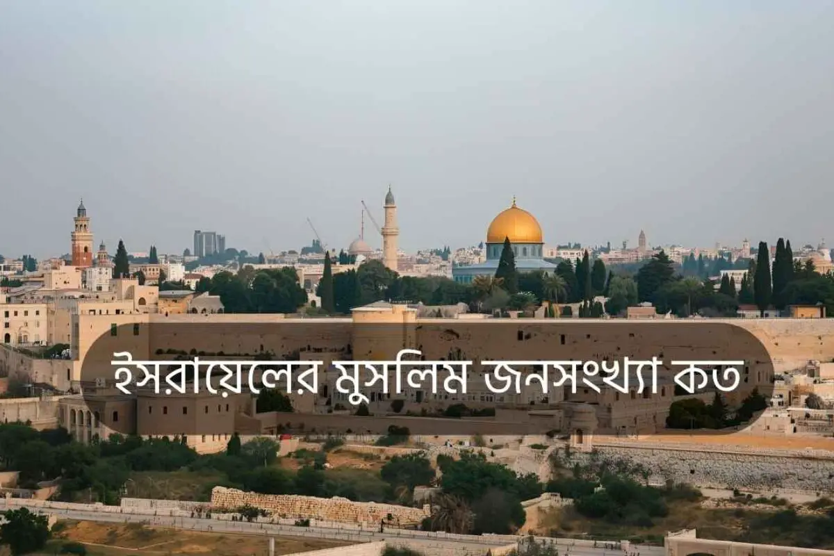 ইসরায়েলের মুসলিম জনসংখ্যা কত ২০২৫ সালে