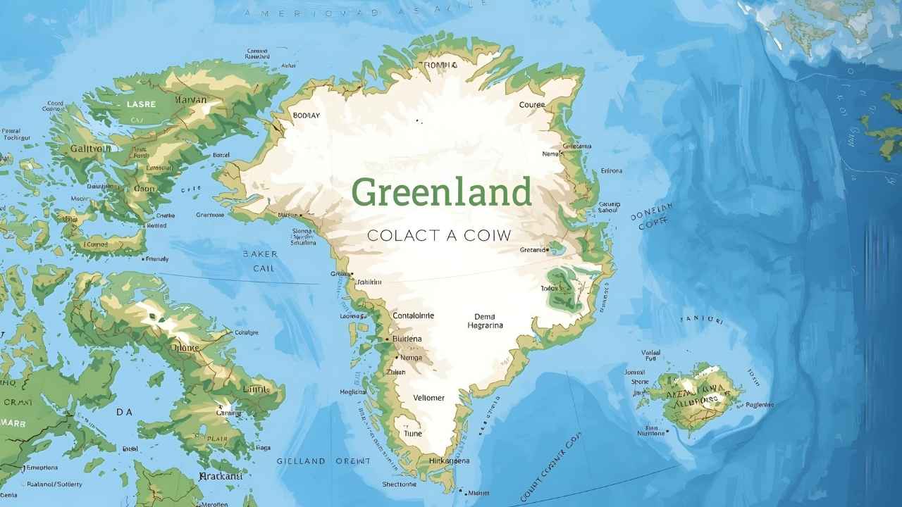 গ্রিনল্যান্ড কোন মহাদেশে অবস্থিত